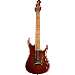 Ernie Ball Music Man JP15 Roasted Flame Maple Top 7-струнная электрогитара Sahara Burst