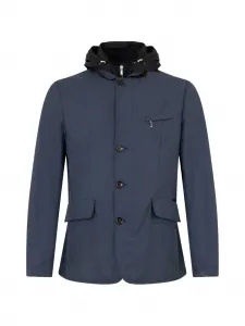 Куртка с капюшоном Moorer, синий