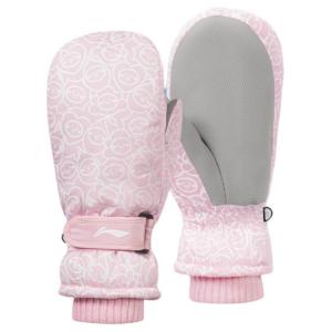 LINING Детские перчатки ПУ разноцветные, Rose Pink