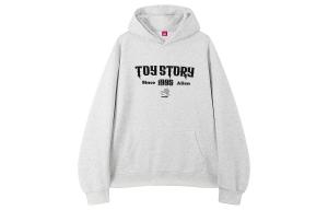 Толстовка Unisex Hooded Thickened Heavyweight Disney, heather серый fleece-lined