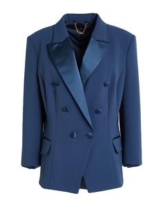 Блейзер Elisabetta Franchi, серо-голубой