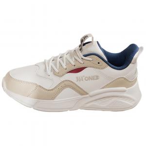 361° Женские повседневные туфли Life Collection с нескользящей подошвой, износостойкие, легкие, белые, бежево-красные