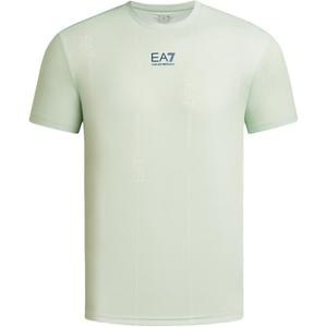 Футболка EA7 SS25 мужская EMPORIO ARMANI, зеленый