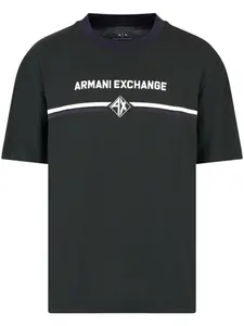 Футболка с логотипом Armani Exchange, синий