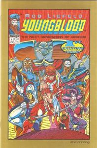 Youngblood #1 (2nd Printing) April 1992 (Image Comics)