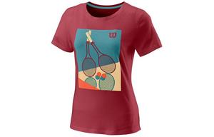 Футболка для тенниса Wilson женская, белая 809101