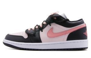 Баскетбольные кроссовки Air 1 Vintage женские с низким верхом, черный/розовый Jordan