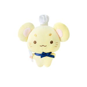 Очаровательный плюшевый брелок в виде мышки 13 см Love, mouse chef pendant