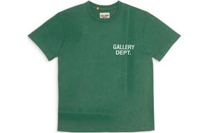 Футболка унисекс зеленая Gallery Dept