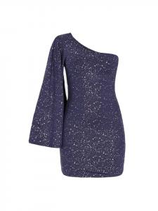 Faina Женское платье темно-синего цвета