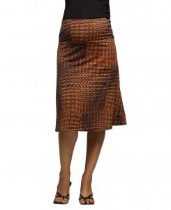 Женская юбка для беременных длиной до колена 24seven Comfort Apparel, Brown