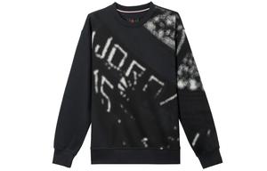 Мужская флисовая толстовка Mvp с круглым вырезом Jordan, серый черный