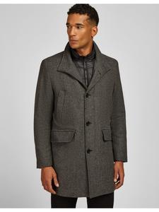 Пальто светло-серого цвета HECHTER PARIS