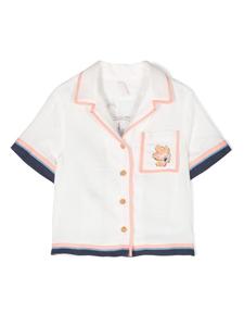 ZIMMERMANN рубашка Alight с контрастной отделкой, белый