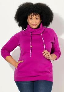 Толстовка RAGLANFORM Ulla Popken, розовый