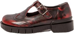 Женские кеды с плоской подошвой Art, Scarlet