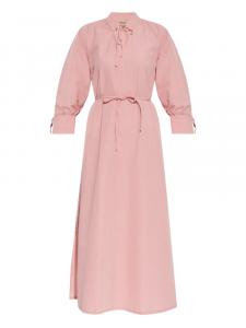 Платье миди с поясом Woolrich, розовый