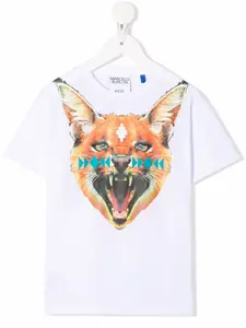 Футболка с принтом Marcelo Burlon County Of Milan Kids, белый