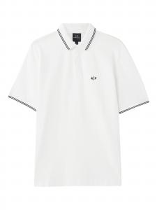 ARMANI EXCHANGE Поло в цвете Off White