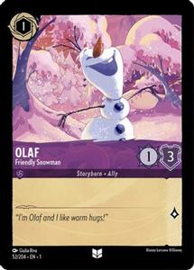 Карточная игра Olaf (52/204) - The First Chapter Cold Foil