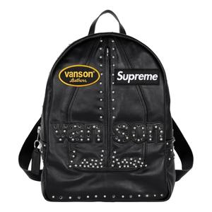 Рюкзак Supreme FW25 x Vanson Leathers x BB Simon, черный