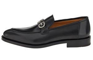Туфли мужские Ferragamo Dress Shoes с пряжкой, черный