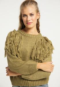 Джемпер usha Jumper, Grün Oliv/Olive