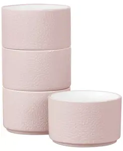 Мини-Миски Colortex Stone Stax, набор из 4 шт. Noritake, blush
