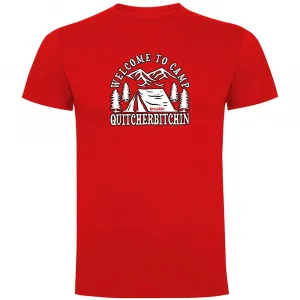 Футболка с коротким рукавом Kruskis Quitcherbitchin, красный