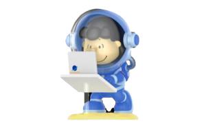 Загадочная коробка Snoopy Space Exploration Collection одиночная/полный набор 12 шт POP MART