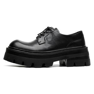 Повседневные туфли мужские черные LUOMAIKE