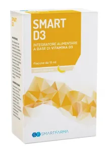 Smart D3 Drops Добавка витамина D3 15 мл Нормальная функция иммунной системы Smartfarma