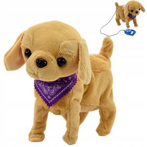 Интерактивная Собака На Поводке Гуляет И Лает Skleplolki