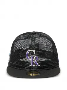 Кепка Colorado Rockies Mesh Patch 59FIFTY Fitted NEW ERA CAP, черный