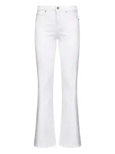 Хлопковые джинсы 7 For All Mankind, белый