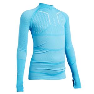 Детская футбольная футболка с длинными рукавами Keepdry 500 Kipsta