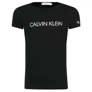 Футболка узкого кроя Institutional Calvin Klein, черный