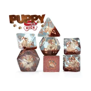 Поли-набор — кубики для щенков (7), Inclusion Dice (Gate Keeper Games)