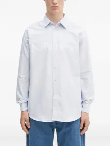 Рубашка в полоску Aries, белый