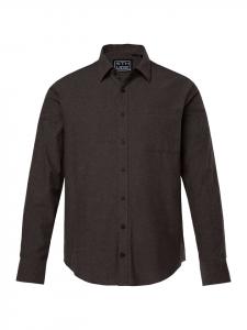 рубашка земляно-коричневого цвета STHUGE