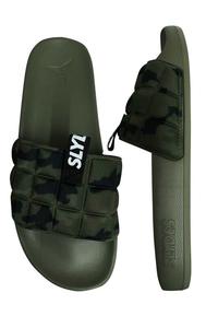 Мужские шлепанцы цвета хаки Fade Slydes, камуфляж