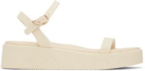 Кремового цвета сандалии Irida Ancient Greek Sandals