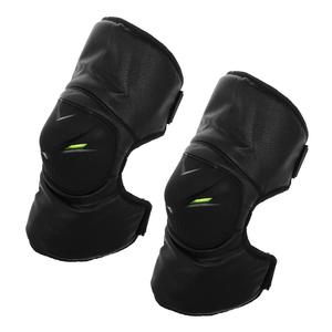 2 шт регулируемые наколенники для холодной погоды с флисовой подкладкой для мотоцикла и горного велосипеда, противоскользящая защита для зимней езды, унисекс дизайн TOPPERFUN, Black