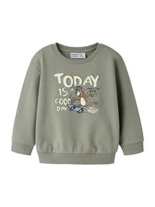 NAME IT Толстовка 'NMMVALEXANDER' в зеленом цвете