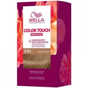 Professionals Color Touch Demi Permanent Hair Paint без аммиака 130 мл 8/81 Pearl Blonde с маской для волос Wella