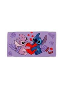 Полотенце детское Disney Lilo & Stitch, лиловый, 70x140 см