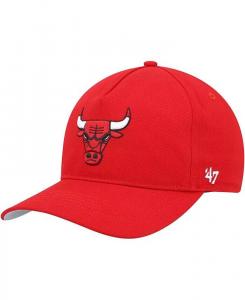 Мужская красная бейсболка Chicago Bulls Hitch Snapback '47 Brand