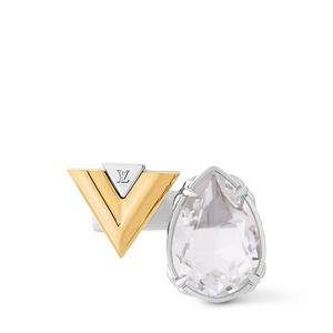 Кольцо V for Vuitton Louis Vuitton, золотой