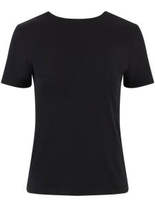 Футболка с глубоким вырезом на спине Nina Ricci, черный