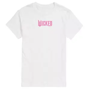 Футболка с принтом Wicked для больших размеров Licensed Character, белый